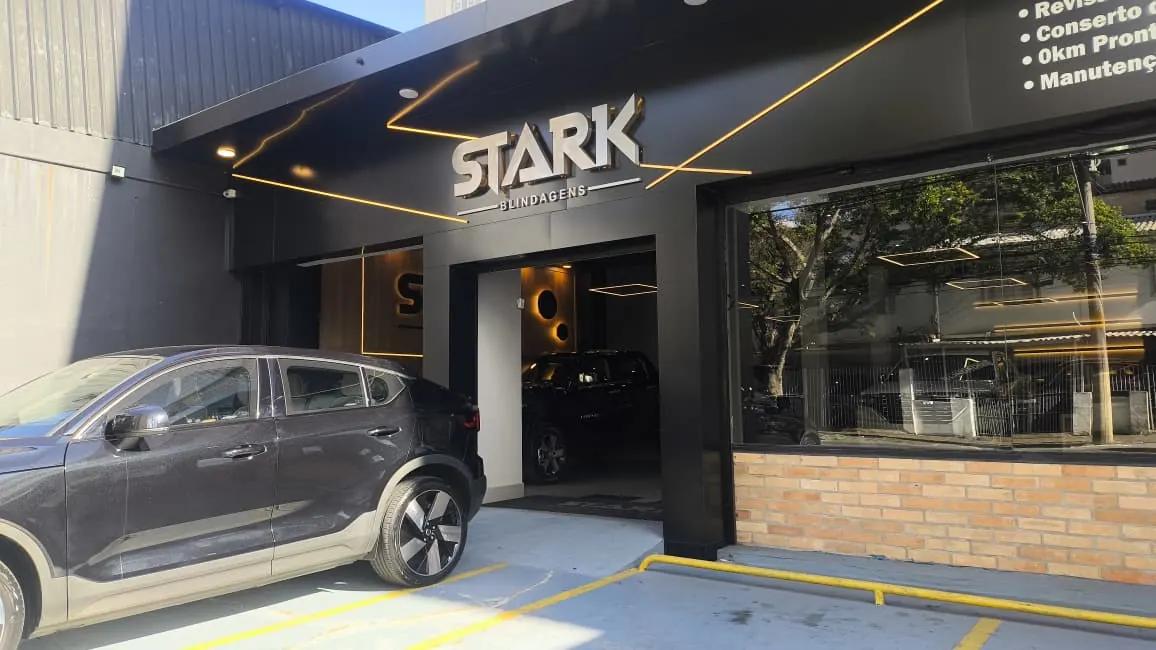 Fachada da Stark Blindagens